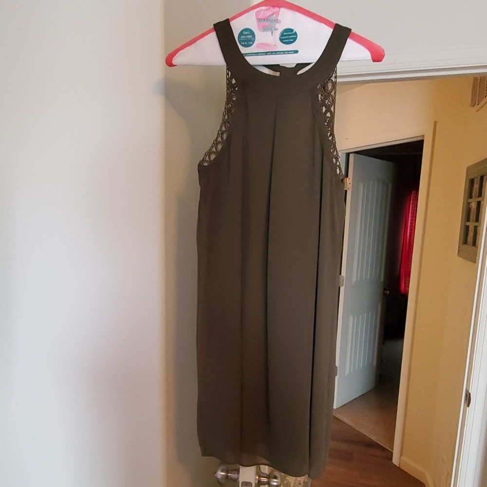 Olive Green colored Dress